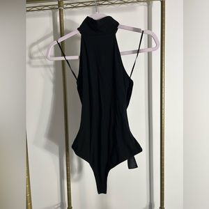 Black high neck Guess bodysuit
